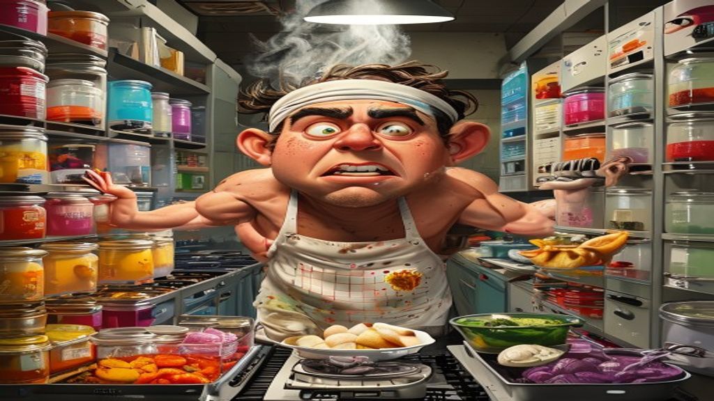 The Overzealous Meal Prepper: Sunday's Mightiest Warrior