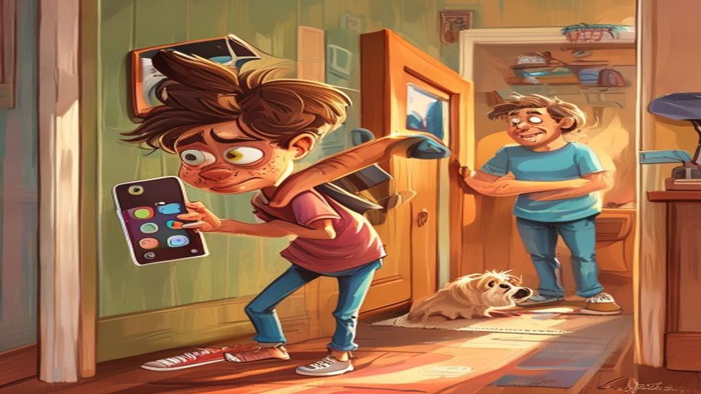 The WiFi Password Whisperer: A Caricature of the Modern House Guest