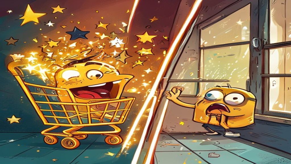 Adding Items to My Cart vs. My Bank Account Watching Me Check Out
