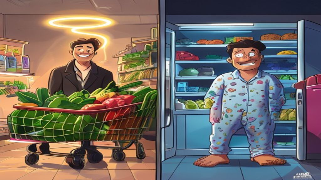 Grocery Store Me vs. Fridge Me: Two Different People