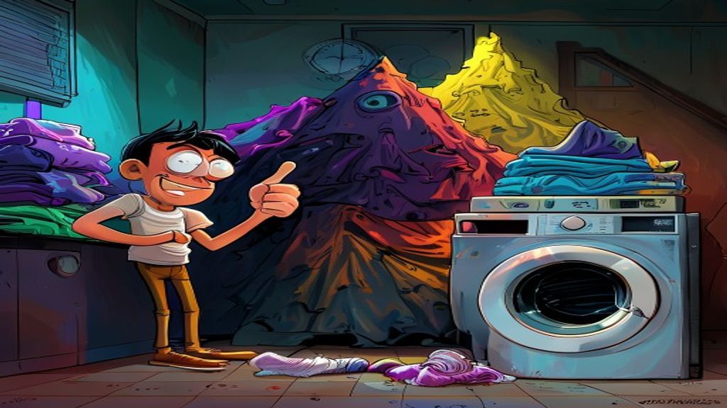 Me at 11:58 PM: I'll Just Start the Laundry Real Quick