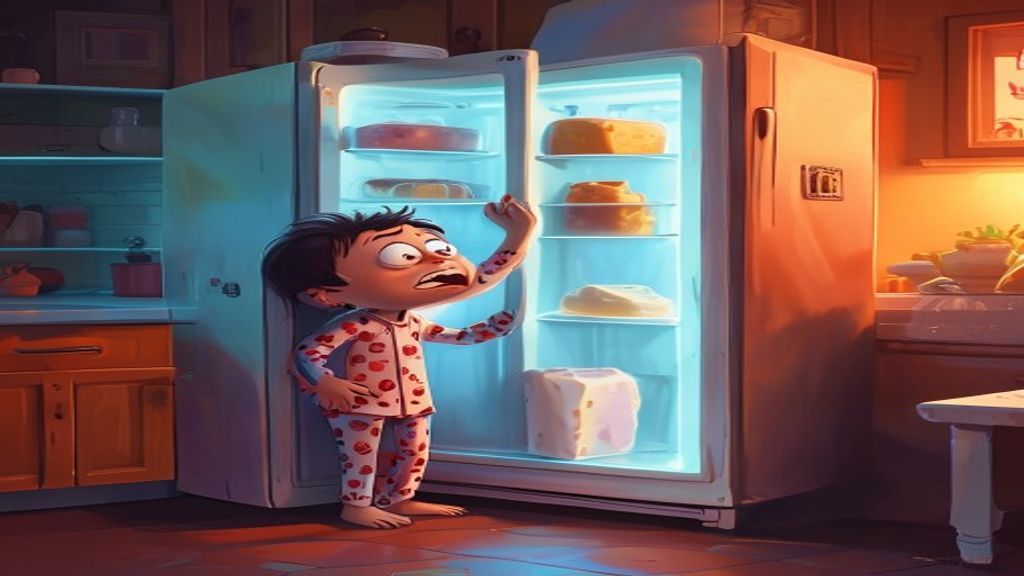 Opening the Fridge for the 7th Time Like Something New Will Appear